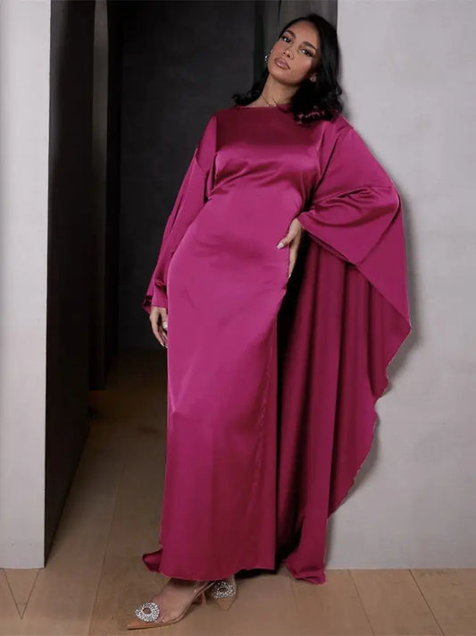 Luxury Ramadan Eid Kebaya Muslim Abaya Dubai Kaftan by Cralom - Robe Femme Musulmane