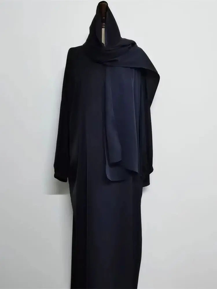 Cralom Modest Eid Niqab Abaya Kaftan Dress