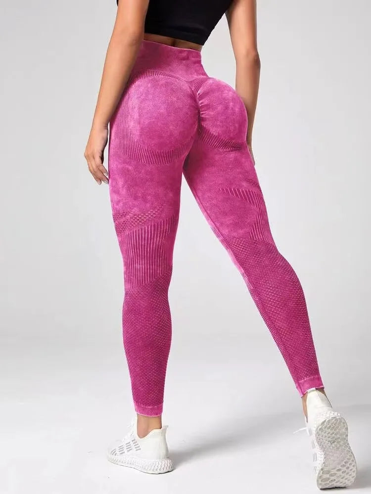 Cralom High Waist Seamless Sports Leggings for Women