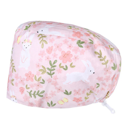 Cralom Unisex Cotton Scrub Cap: Premium Tieback Surgeon Hat