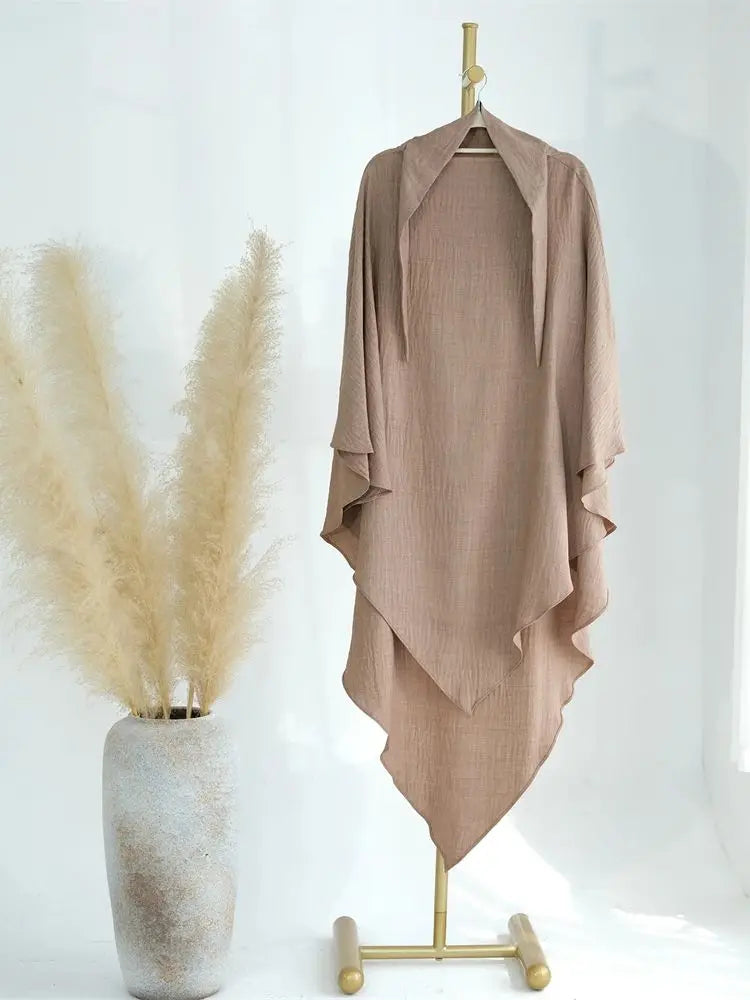 Cralom Ramadan Nursing Outfit Set for Muslim Women