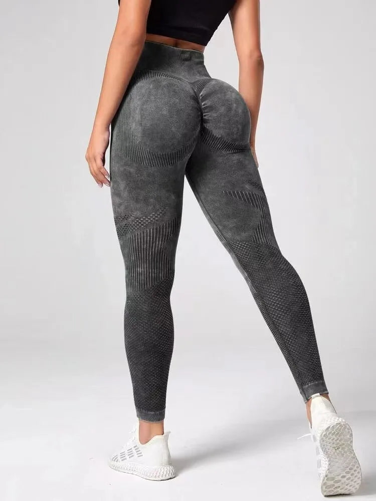 Cralom High Waist Seamless Sports Leggings for Women