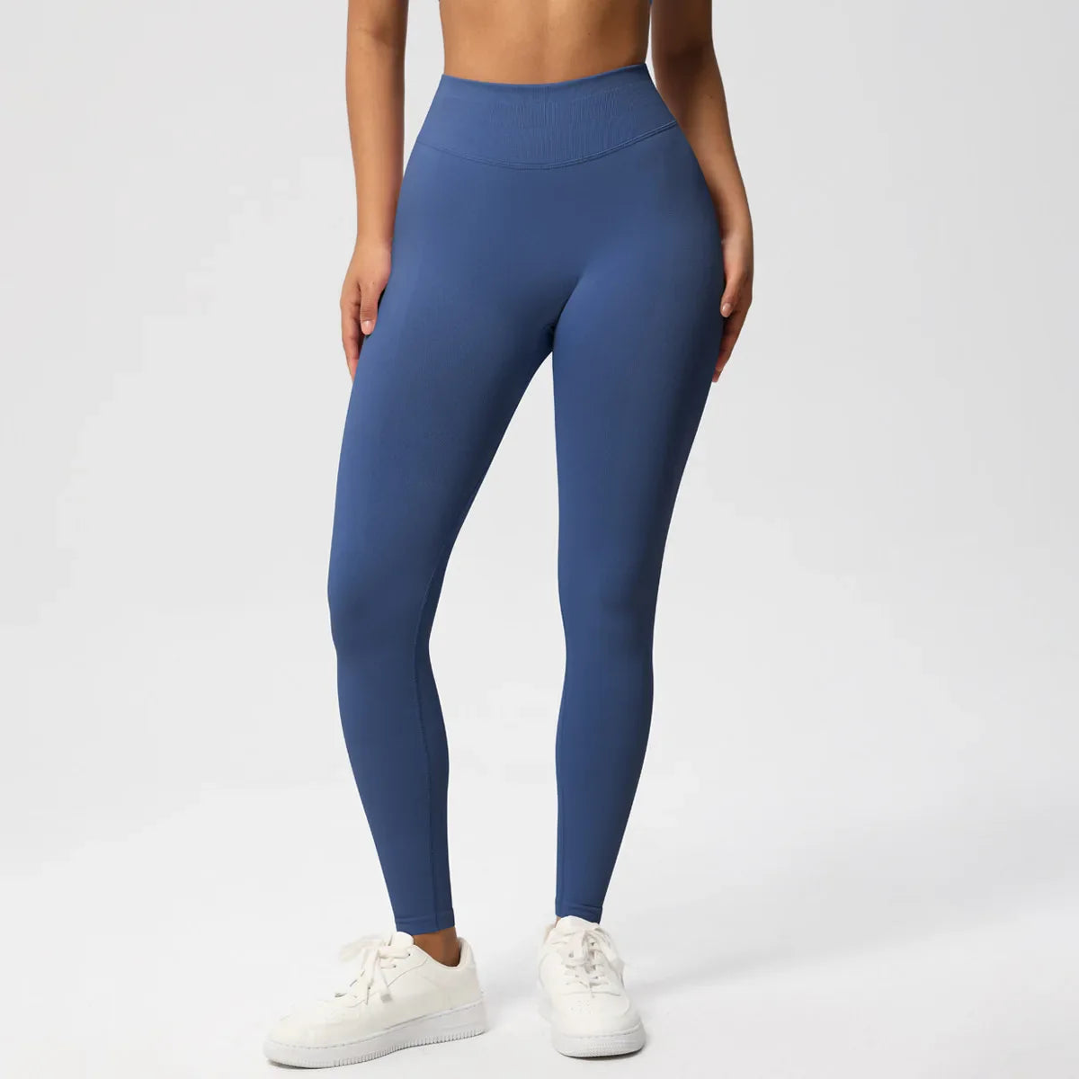 Cralom High Impact Yoga Pants: Seamless Low Waist Leggings for Gym & Fitness