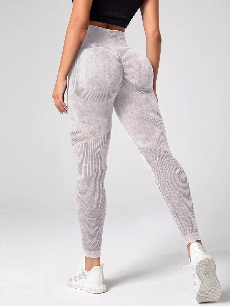 Cralom High Waist Seamless Sports Leggings for Women