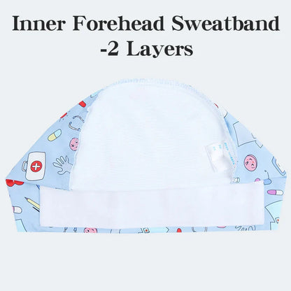 Cralom Silky Surgeon Cap Soft Scrub Hat for Medical Professionals