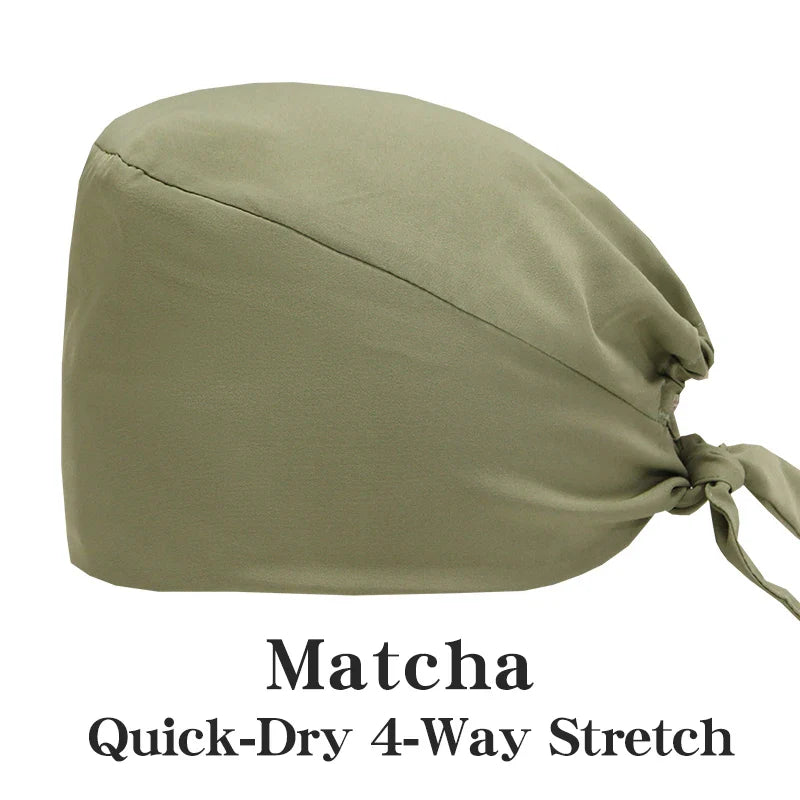 Cralom Summer Medical Caps for Beauty Salon, Spa & Clinic - Soft Surgical Hats