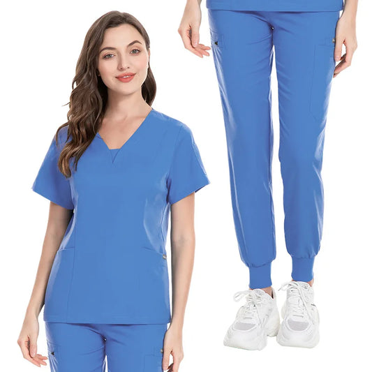 Cralom Unisex Medical Scrubs for Hospital and Dental Surgery Work