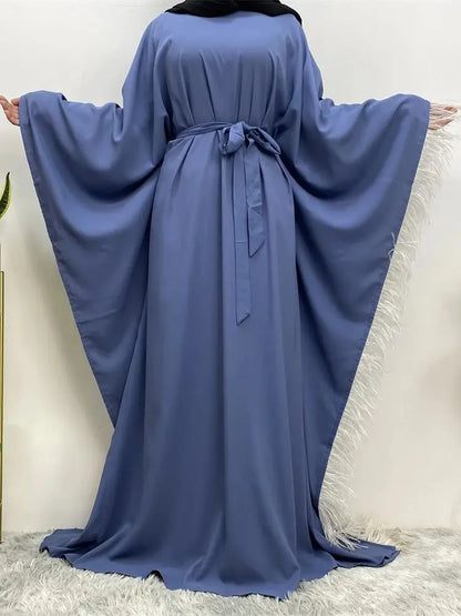 Cralom Women's Classic Black Djellaba Robe: Modest Fashion Abaya Kaftan