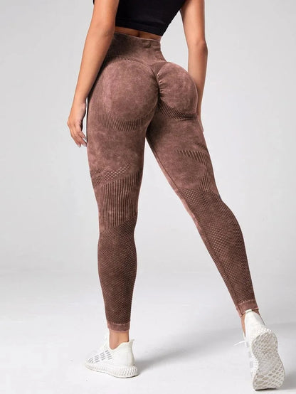 Cralom High Waist Seamless Sports Leggings for Women