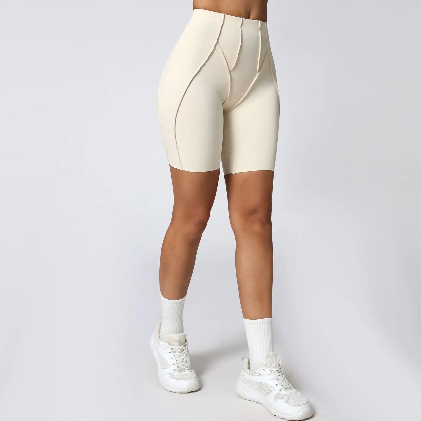 Cralom High Waist Yoga Shorts with Pockets for Women: Workout, Running, Gym, Cycling