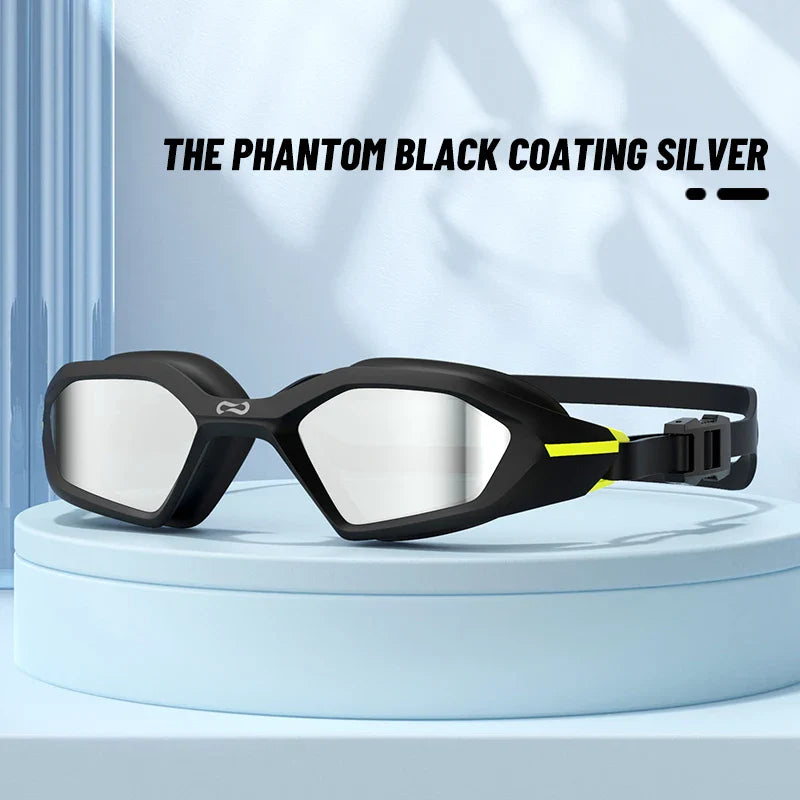 Cralom Anti-Fog UV Protection Swimming Goggles Waterproof Diving Glasses