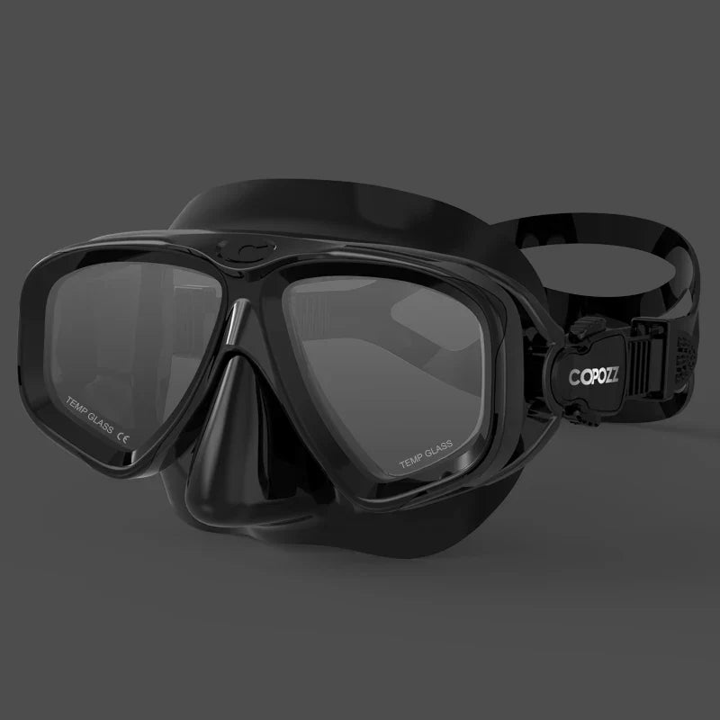 Cralom 2024 Diving Mask Set for Adults - Anti-Fog Goggles, Snorkel Tube
