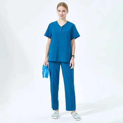 Cralom Women's Scrubs Set for Doctor Nurses | Hospital Uniforms