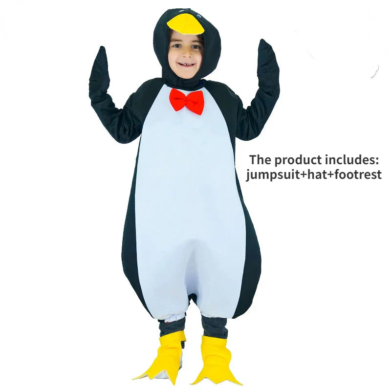 Cralom Penguin Costumes for Kids: Halloween Masquerade Stage Cosplay