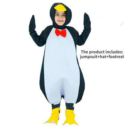 Cralom Penguin Costumes for Kids: Halloween Masquerade Stage Cosplay