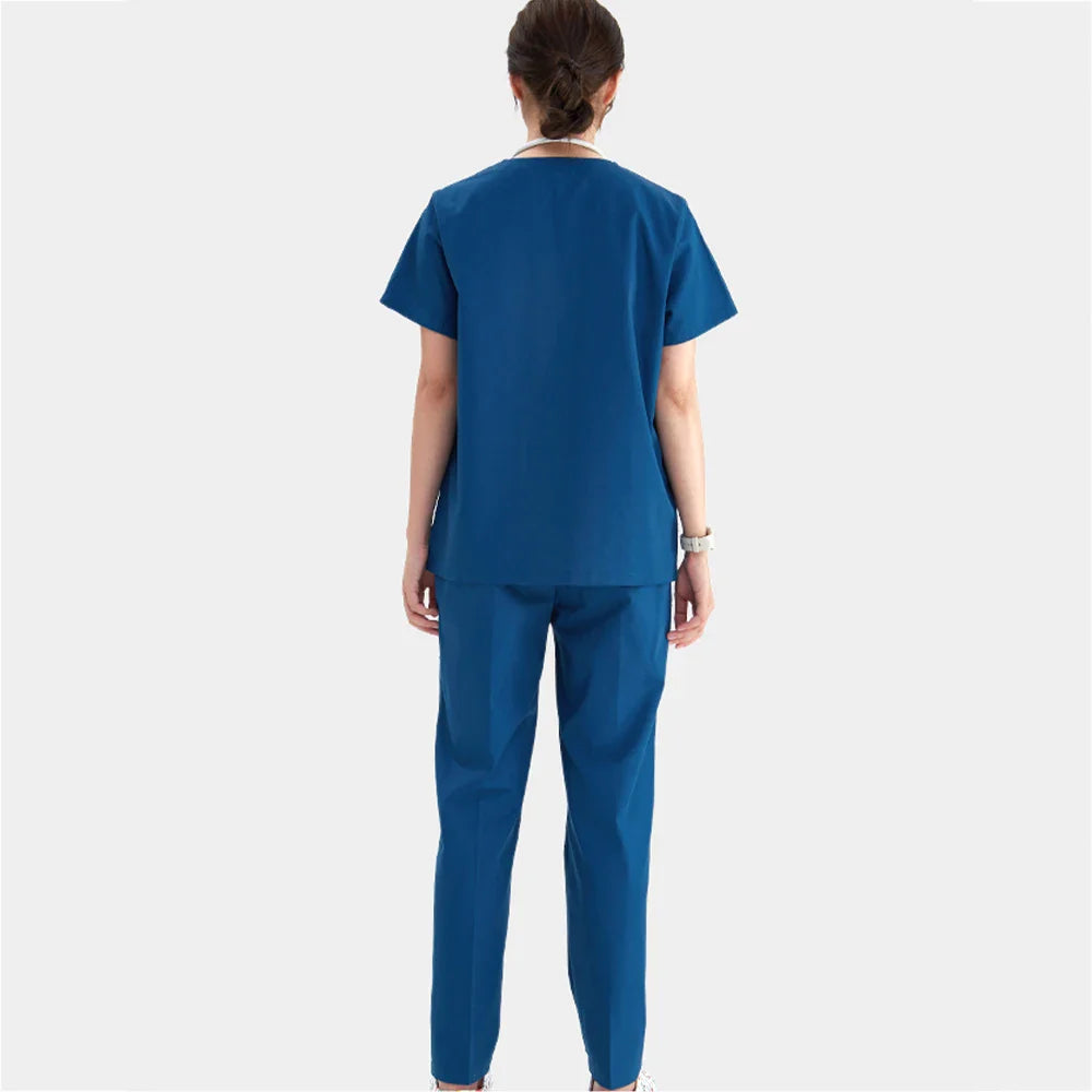 Cralom Scrubs Set - Unisex Medical Uniforms for Nurses and Doctors