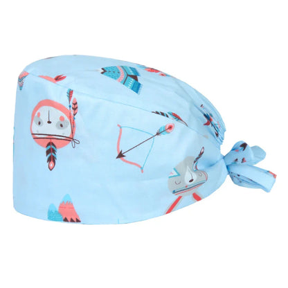 Cralom Cotton Surgical Hat for Nurses