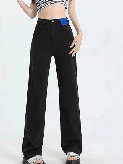 Cralom Vintage High Waist Wide Leg Jeans 2025 Collection