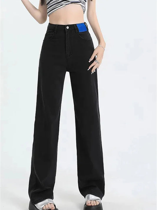 Cralom Vintage High Waist Wide Leg Jeans 2025 Collection