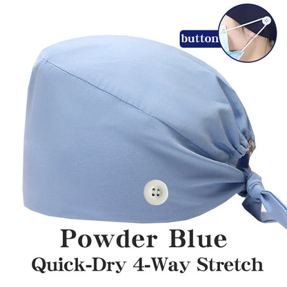 Cralom Summer Medical Caps for Beauty Salon, Spa & Clinic - Soft Surgical Hats