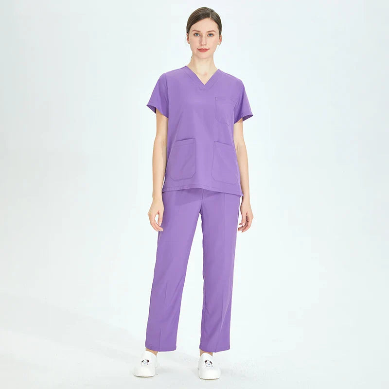 Cralom ICU Hospital Scrub Set for Women
