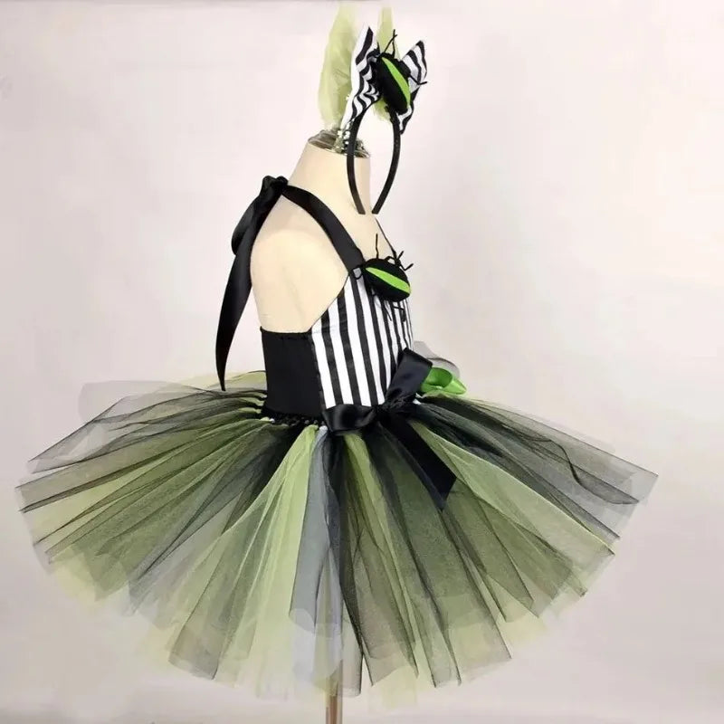 Cralom Beetle Cosplay Tutu Dress - Kids Halloween Party Costume