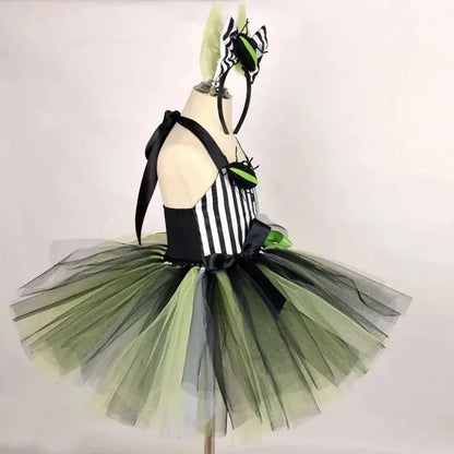 Cralom Beetle Cosplay Tutu Dress - Kids Halloween Party Costume