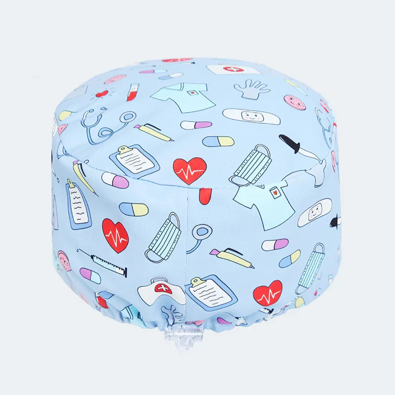 Cralom Silky Surgeon Cap Soft Scrub Hat for Medical Professionals