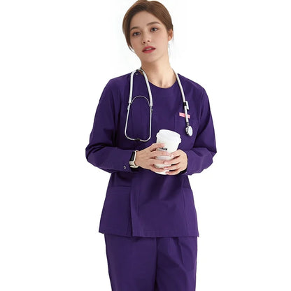 Cralom Medical Scrubs Set for Healthcare Professionals
