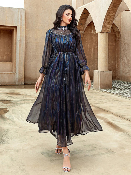 Cralom Eid Abaya Dress: Modest Muslim Clothing for Women