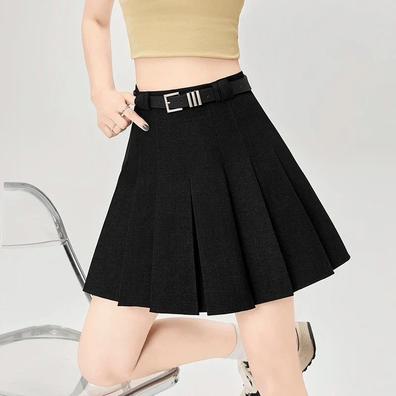 Cralom High Waist Pleated Mini Skirt 2025 Spring Summer Collection