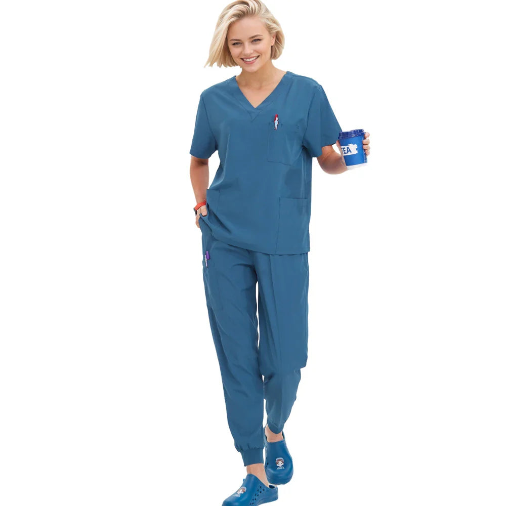 Cralom Stretch Scrubs - Ideal for Hospital Professionals