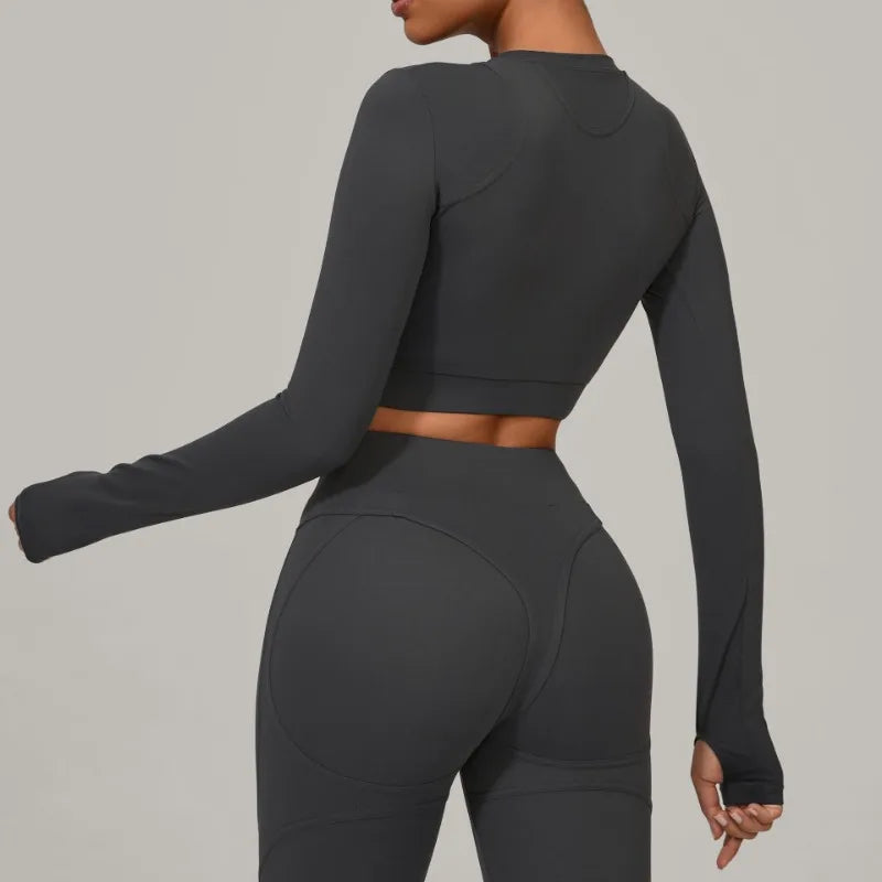 Cralom Seamless High-Intensity Workout Top for Women