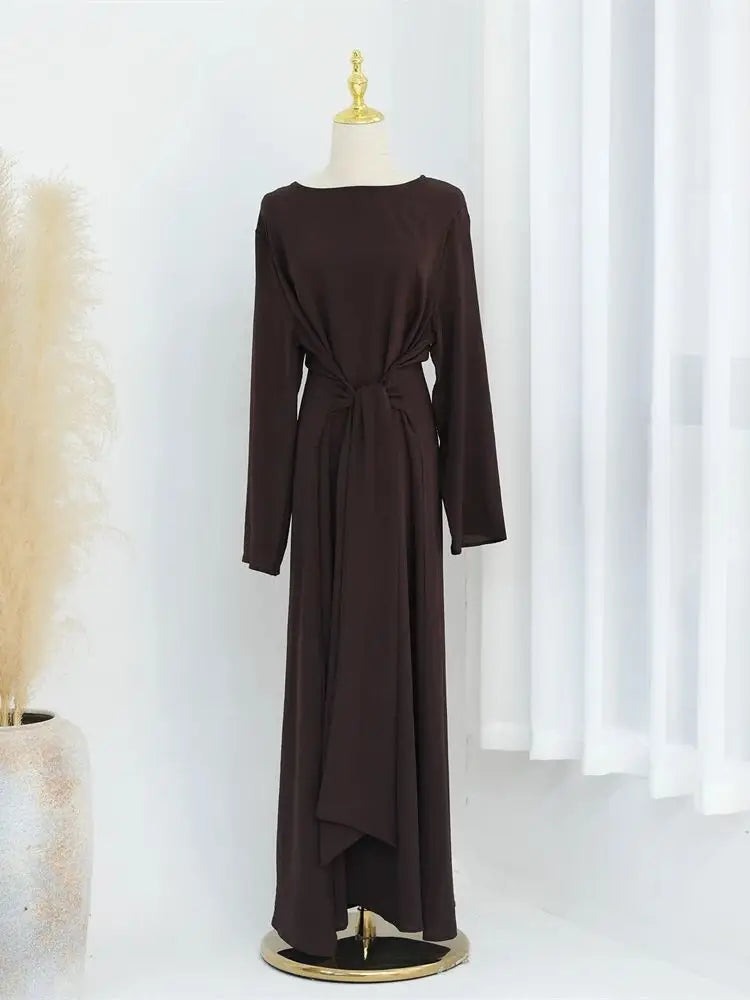Cralom Ramadan Eid Modest Abayas - Elegant Kaftan Dresses for Muslim Women