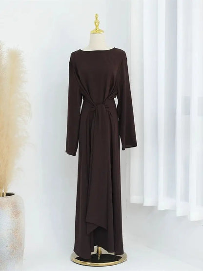 Cralom Ramadan Eid Modest Abayas - Elegant Kaftan Dresses for Muslim Women