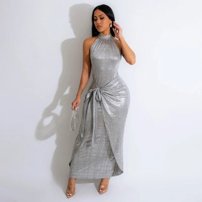 Cralom African Style Sleeveless Party Dress Summer 2025