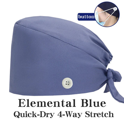Cralom Summer Medical Caps for Beauty Salon, Spa & Clinic - Soft Surgical Hats
