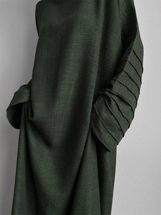 Ramadan Abaya Dress for Women by Cralom: Modest Muslim Prayer Clothes & Kaftan Robe
