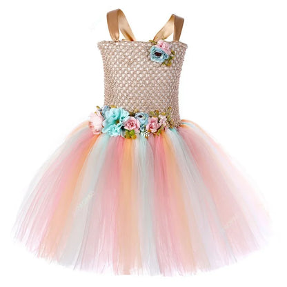 Cralom Fairy Tutu Dress with Wings - Halloween Cosplay Costume