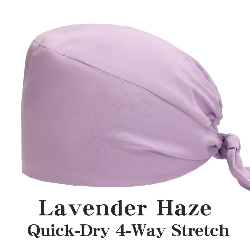 Cralom Summer Medical Caps for Beauty Salon, Spa & Clinic - Soft Surgical Hats