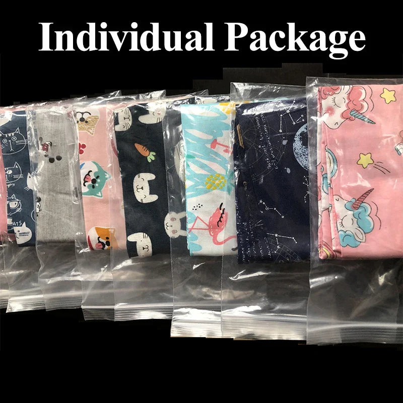 Cralom Cotton Scrub Caps with Sweatband for Medical Professionals