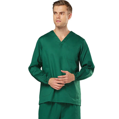 Cralom V-Neck Scrub Set for Healthcare Professionals