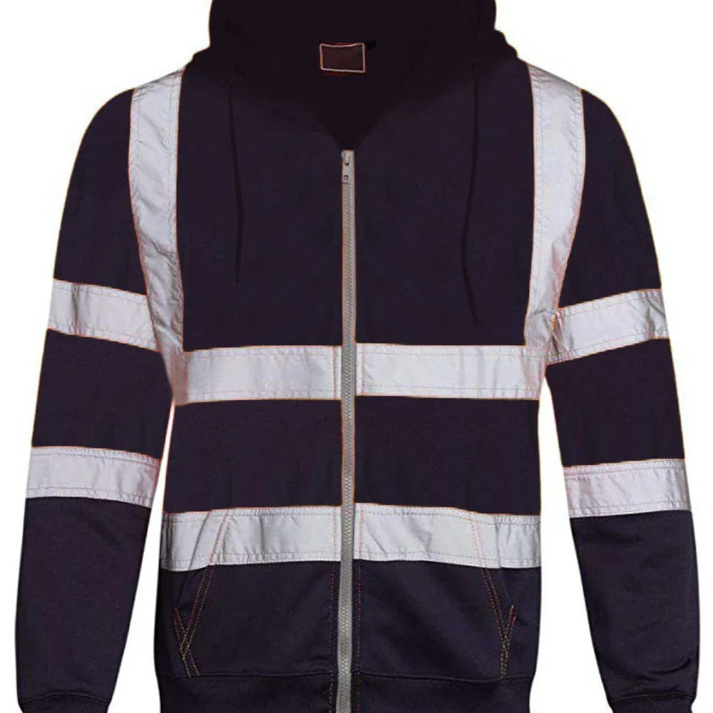 Cralom High Energy Reflective Hoodie Set: Durable Workwear with Breathable Design
