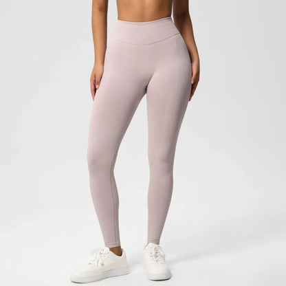 Cralom High Impact Yoga Pants: Seamless Low Waist Leggings for Gym & Fitness