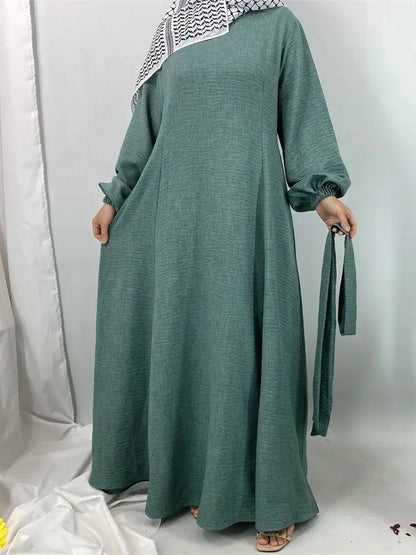 Cralom Ramadan Eid Mubarak Modest Niqab Abaya for Muslim Women