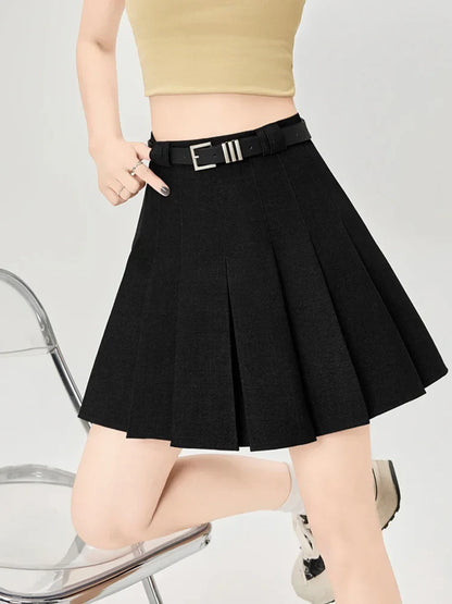 Cralom High Waist Pleated Mini Skirt 2025 Spring Summer Collection