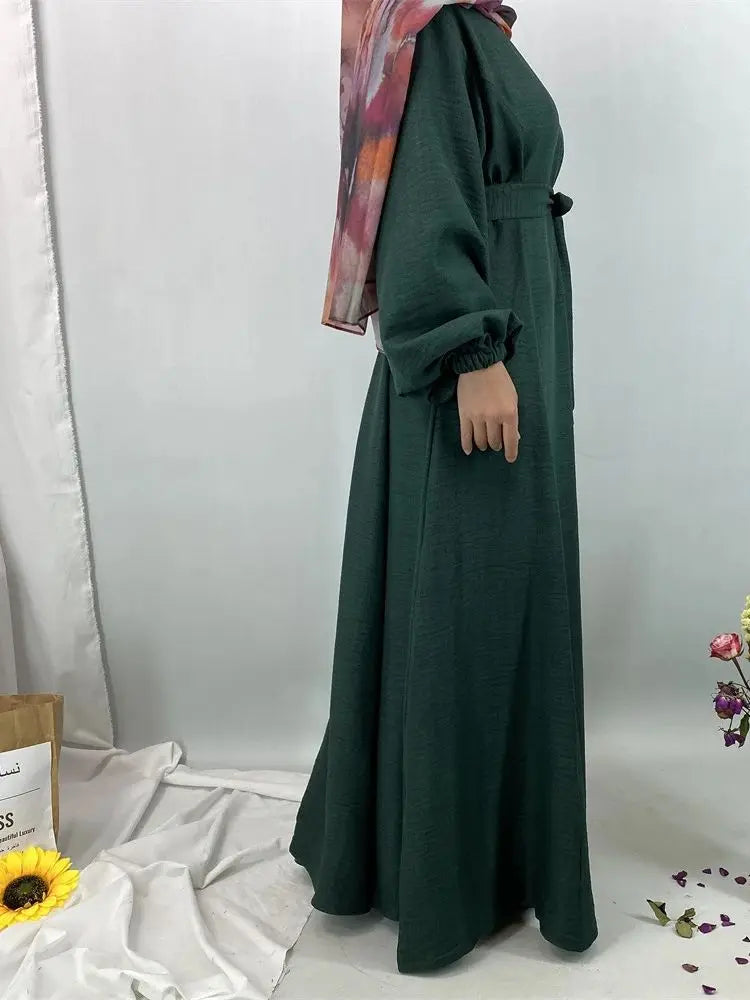 Cralom Ramadan Eid Mubarak Modest Niqab Abaya for Muslim Women