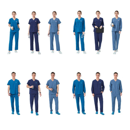 Cralom Stretch Quick-Dry Scrub Set - Premium Medical Professionals Uniform