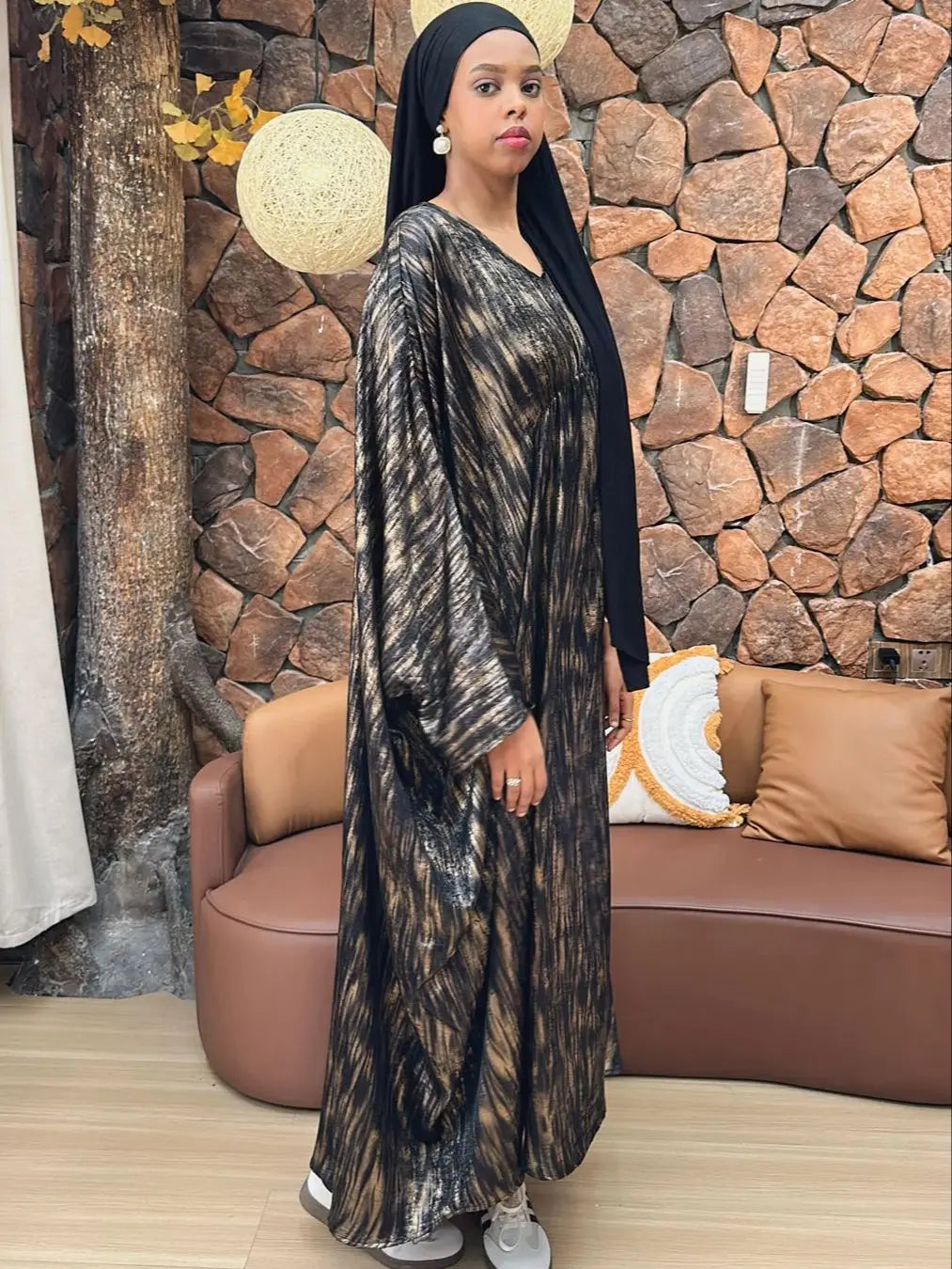 Cralom Batwing Plus Size Abaya: Middle East Style - Cralom Brand