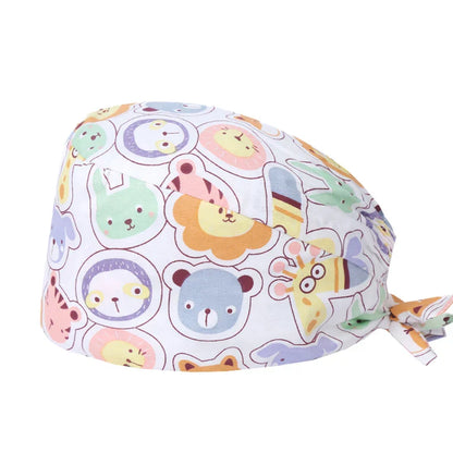 Cralom Women's Long Hair Dental Scrub Caps - Surgical & Lab Headwear